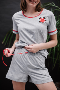 Женский костюм ЖК 032 (серый)